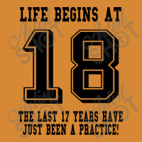 18th Birthday Life Begins At 18 Graphic T-shirt | Artistshot