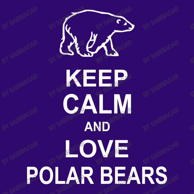 Keep Calm And Love Polar Bears Graphic T-shirt | Artistshot