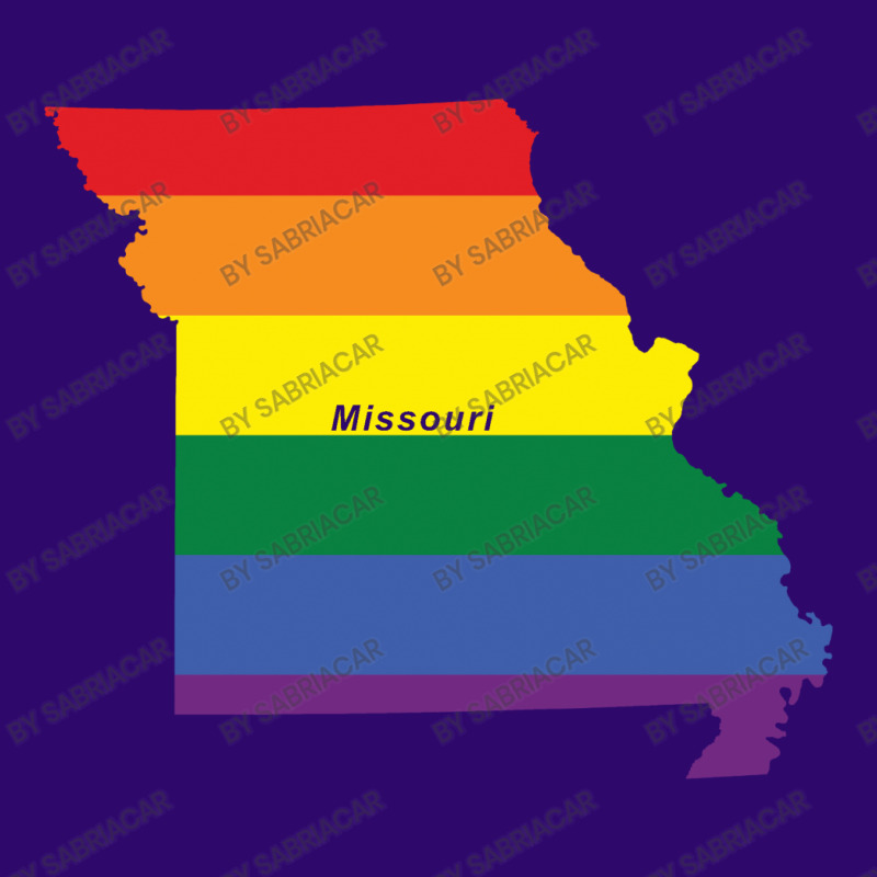 Missouri Rainbow Flag Graphic T-shirt | Artistshot