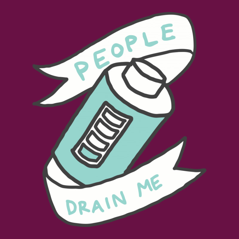 People Drain Me Graphic T-shirt | Artistshot