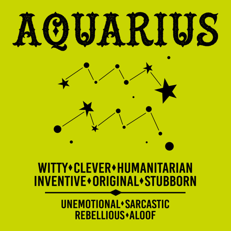 Aquarius Zodiac Sign Graphic T-shirt | Artistshot