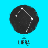 Minimal Libra Zodiac Sign Graphic T-shirt | Artistshot