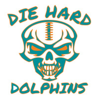 Die Hard Dolphins Graphic T-shirt | Artistshot