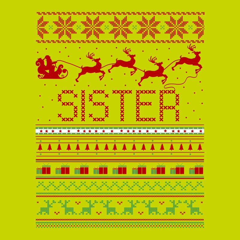 Sister Ugly Christmas Sweater Graphic T-shirt | Artistshot