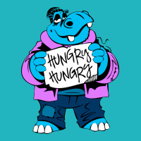 Hungry Hippo Graphic T-shirt | Artistshot