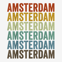 Amsterdam City Retro T Shirt Adjustable Cap | Artistshot