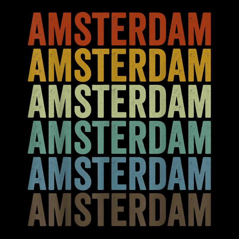 Amsterdam City Retro T Shirt Youth Jogger by beckiguralk28 | Artistshot