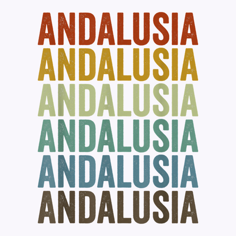 Andalusia City Retro T Shirt Tank Top | Artistshot