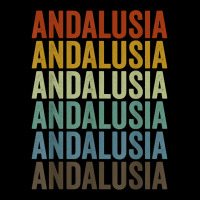 Andalusia City Retro T Shirt Zipper Hoodie | Artistshot