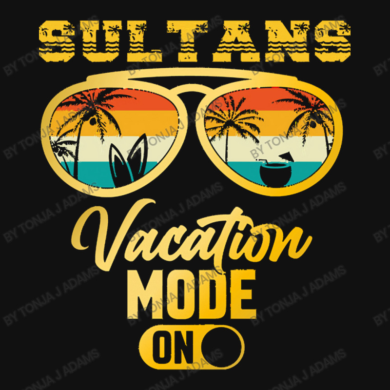 Sultans T Shirt Sultans Maldives Summer Vacation Rear Car Mat | Artistshot