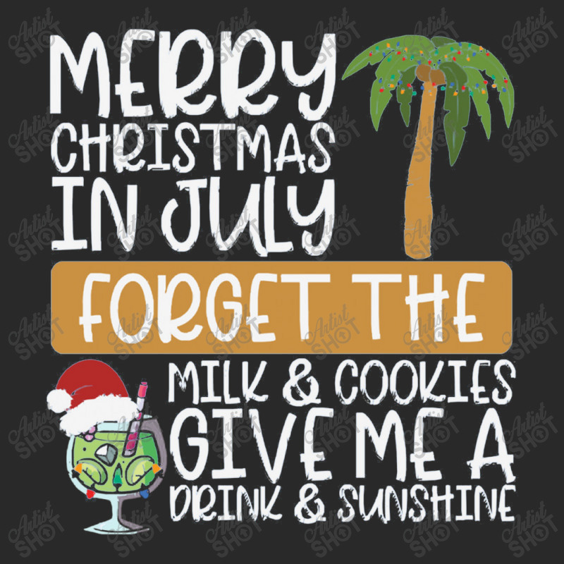 July Design   Forget The Milk And Cookies, Give Me A Drink Printed hat by jimmymarquita | Artistshot