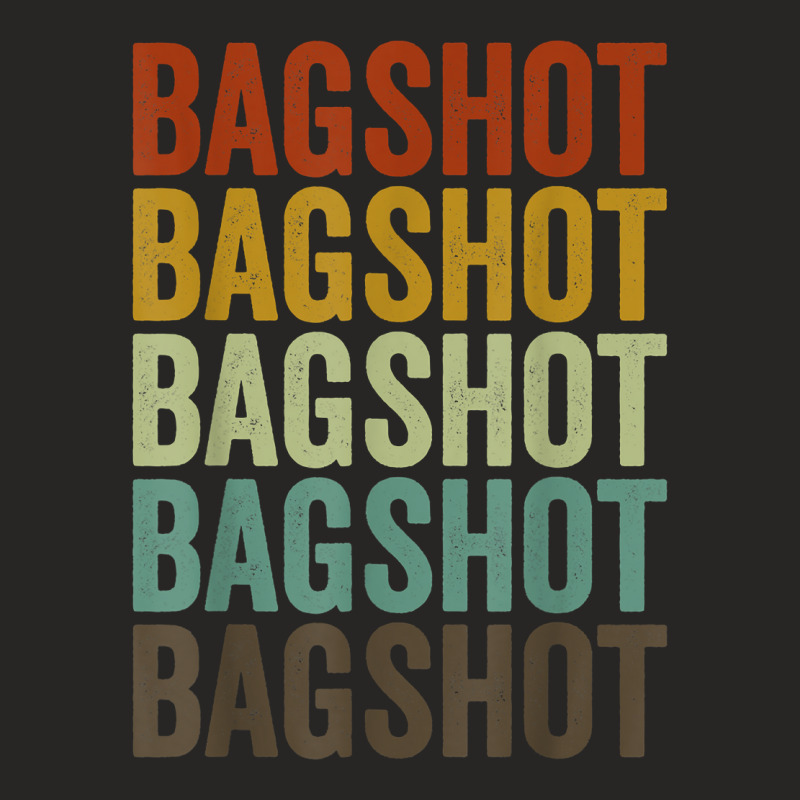 Bagshot City Retro T Shirt Ladies Fitted T-Shirt by tzecluco | Artistshot