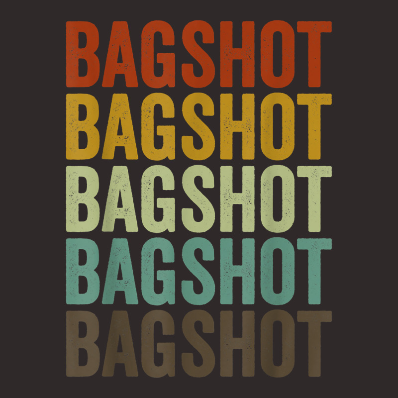 Bagshot City Retro T Shirt Racerback Tank by tzecluco | Artistshot