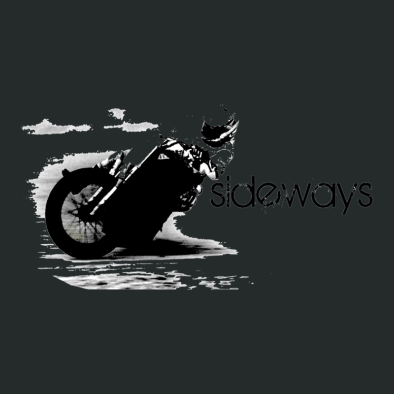 Flat Track - Sideways 1 Women's Triblend Scoop T-shirt by MartyTemple | Artistshot