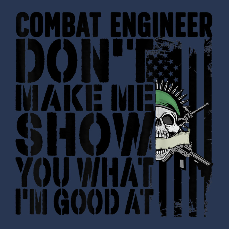 Combat Engineer I'm Good At Combat Engineering T Shirt Ladies Denim Jacket by beckiguralk28 | Artistshot