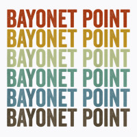 Bayonet Point City Retro T Shirt T-shirt | Artistshot