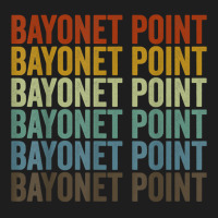 Bayonet Point City Retro T Shirt Classic T-shirt | Artistshot