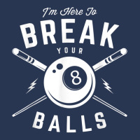 I'm Here To Break Your Balls For A Billiard Billiards Cue Ladies Denim Jacket | Artistshot