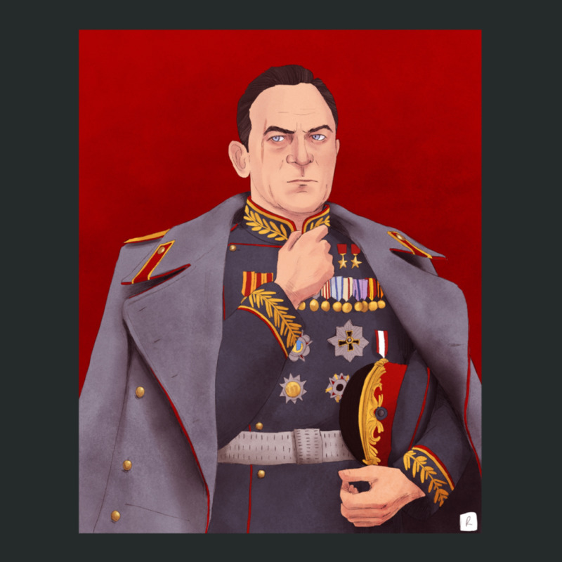 Jason Isaacs As Marshal Zhukov In The Death Of Stalin Women's Triblend Scoop T-shirt by AllenSCrowley | Artistshot