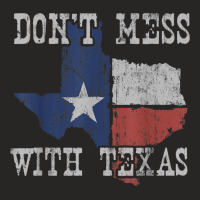 Don't Mess With Vintage Texas Longhorn Lone Star State Shirt Ladies Fitted T-shirt | Artistshot