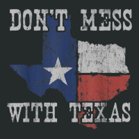 Don't Mess With Vintage Texas Longhorn Lone Star State Shirt Women's Triblend Scoop T-shirt | Artistshot