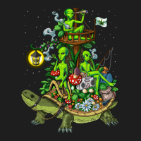 Psychedelic Aliens Trip Classic T-shirt | Artistshot