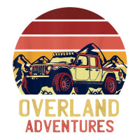 Overland Adventures Camping Offroad Mountain Sunset Graphic Baby Tee | Artistshot