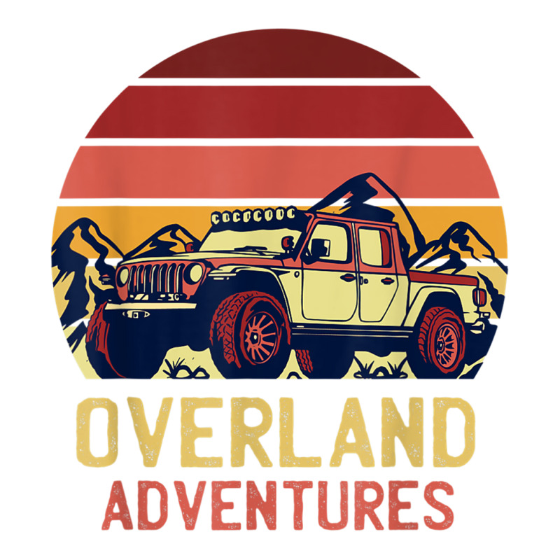 Overland Adventures Camping Offroad Mountain Sunset Graphic Baby Tee by AmberAThompson | Artistshot