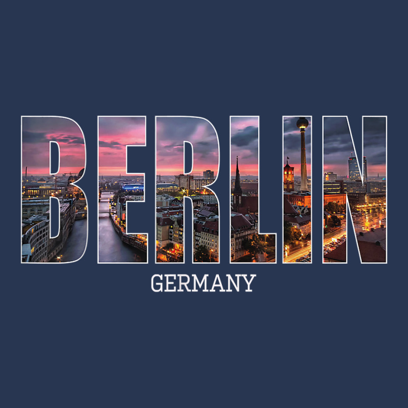 Berlin State Germany Vacation Berlin City Vintage Effect T Shirt Men Denim Jacket | Artistshot