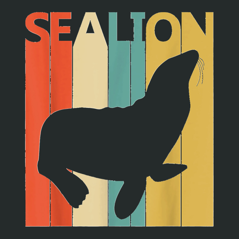 Cute Sea Lion Animal Women's Triblend Scoop T-shirt by ROGERWILLIAMWARD | Artistshot