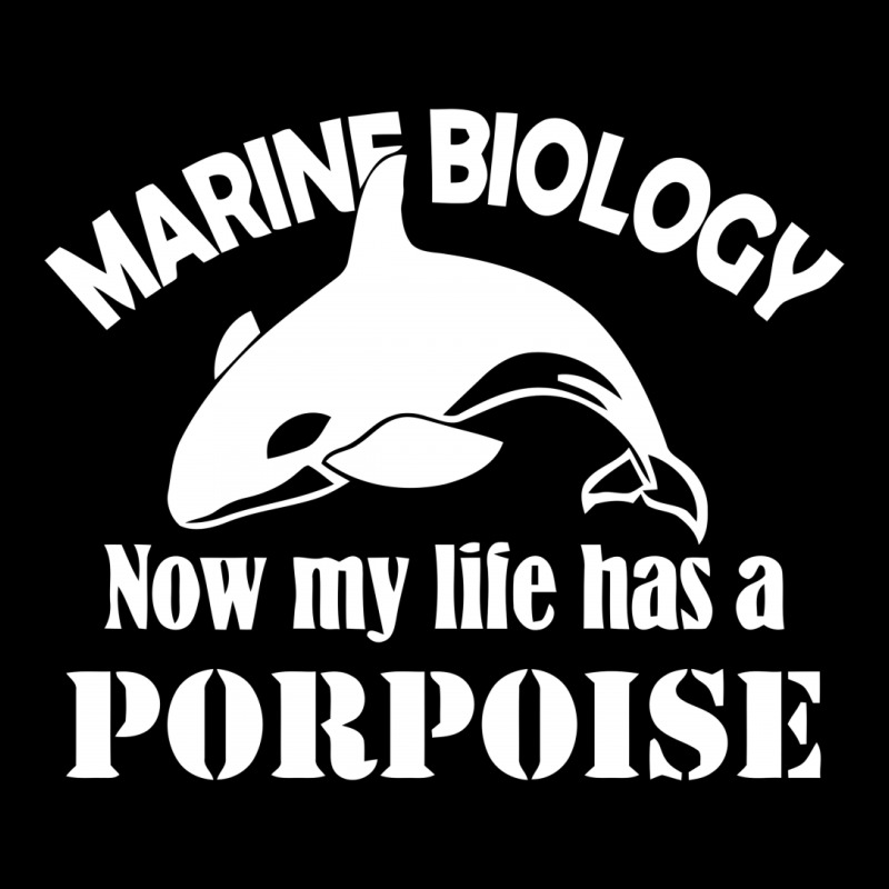 Porpoise Marine Biology Funny Cropped Hoodie by candrashop | Artistshot