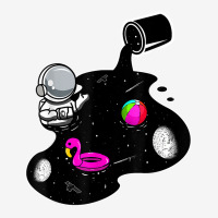 Funny Galaxy Milky Way Astronaut Space Pool T Shirt Scorecard Crop Tee | Artistshot