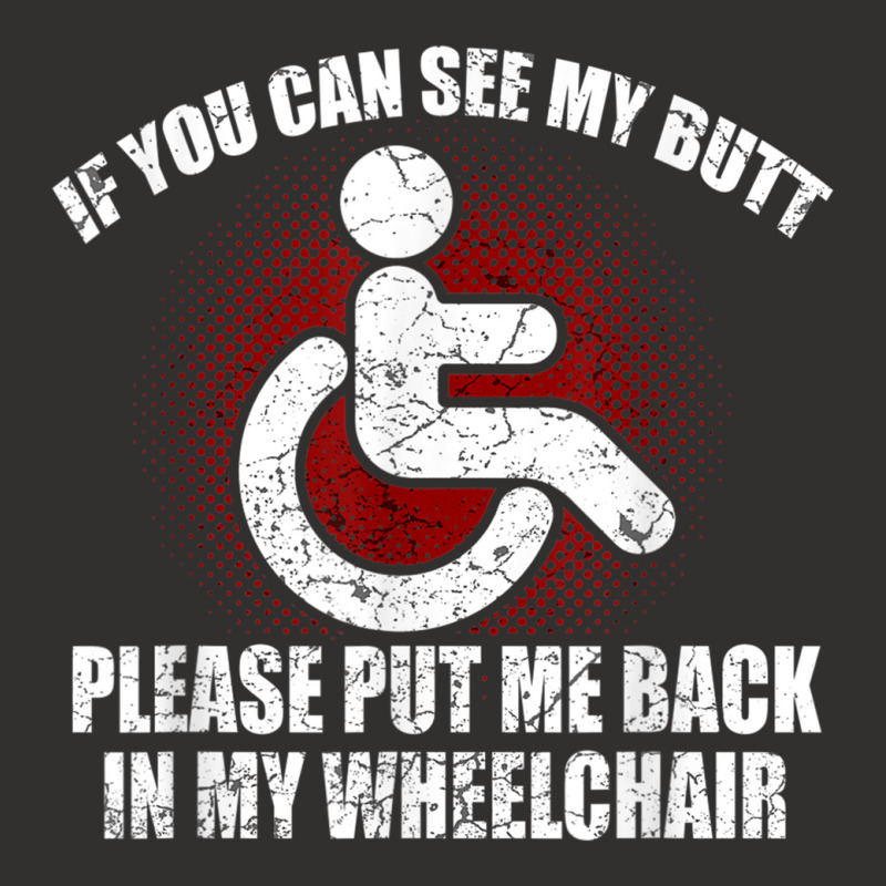 Funny Wheelchair Humor Disability Handicap Champion Hoodie by MaricelyOrtiz | Artistshot