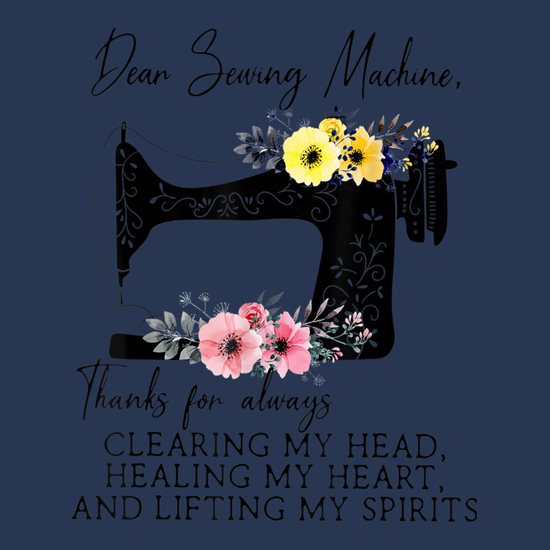 Dear Sewing Machine Thanks For Always Clearing My Head Men Denim Jacket | Artistshot