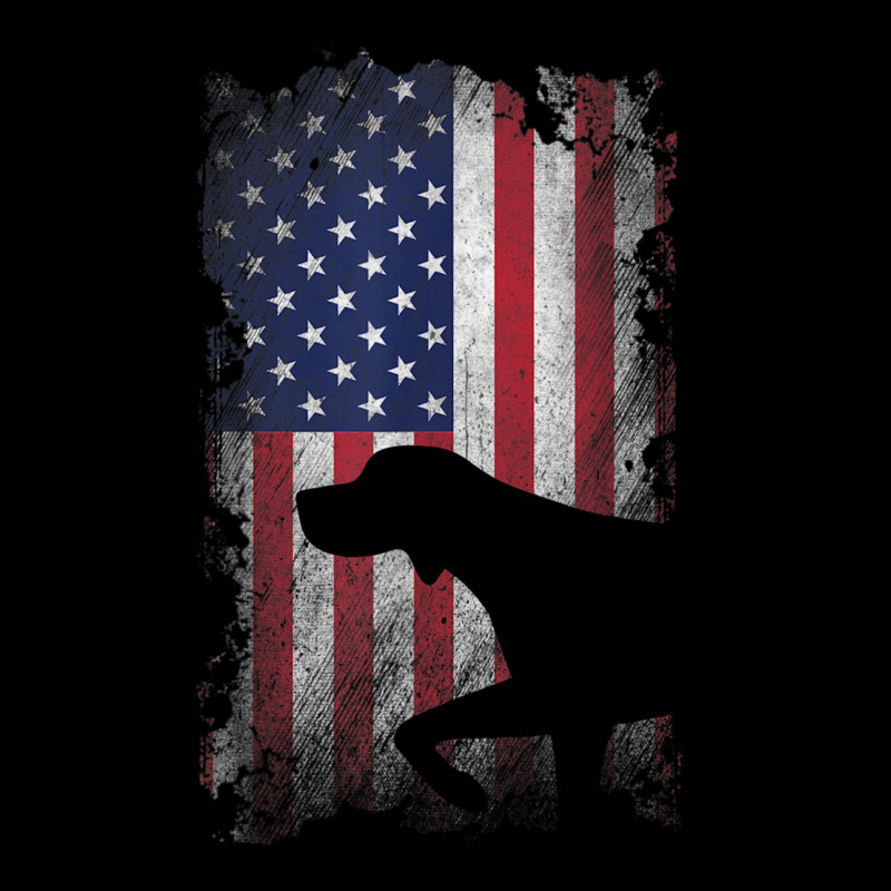 Patriotic German Shorthaired Pointer American Flag Gsp Dog Toddler 3/4 Sleeve Tee by AmberAThompson | Artistshot