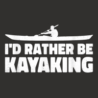 I'd Rather Be Kayaking Canoe Kayak Rower Rowing Paddle Row T Shirt Champion Hoodie | Artistshot