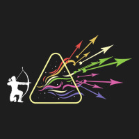 Prism Bowhunter Philosophy Rainbow Triangular Prism Science T Shirt Classic T-shirt | Artistshot