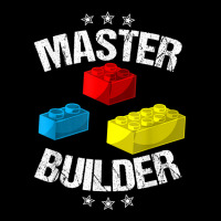 Cool Master Builder Funny Building Blocks Gift Men Women Cropped Sweater | Artistshot