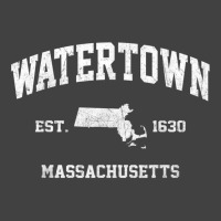 Watertown Massachusetts Ma Vintage State Athletic Style T Shirt Vintage T-shirt | Artistshot