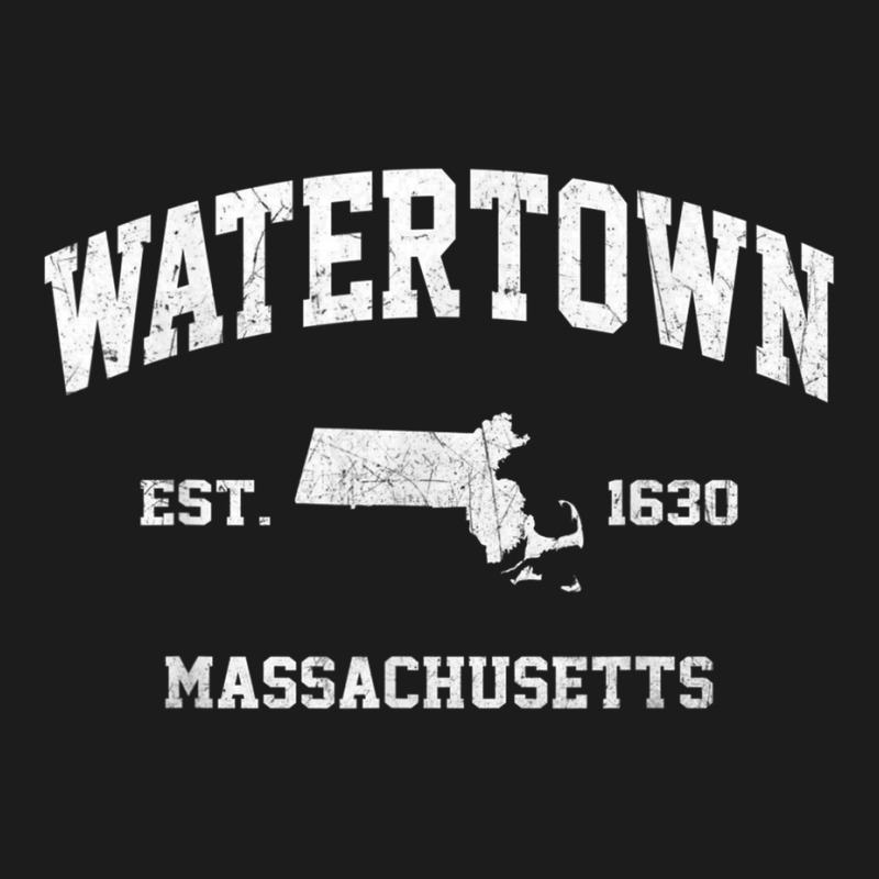 Watertown Massachusetts Ma Vintage State Athletic Style T Shirt Hoodie & Jogger set by hin | Artistshot