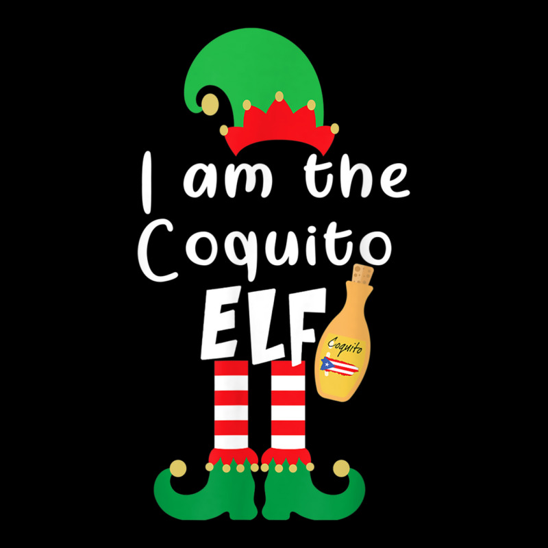 Coquito Elf Funny Puerto Rico Matching Christmas Bilingual V-Neck Tee by MalcolmJCausby | Artistshot