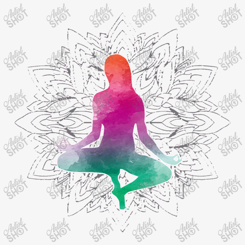 Meditation And Yoga   Meditation And Yoga 2 Ladies Fitted T-Shirt by jimmymarquita | Artistshot