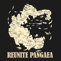 Reunite Pangaea World Map History Funny Geology Earth Hoodie & Jogger Set | Artistshot