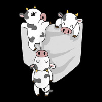 Cow Pocket  Funny Milk Cow In A Bag Tee Men's 3/4 Sleeve Pajama Set | Artistshot