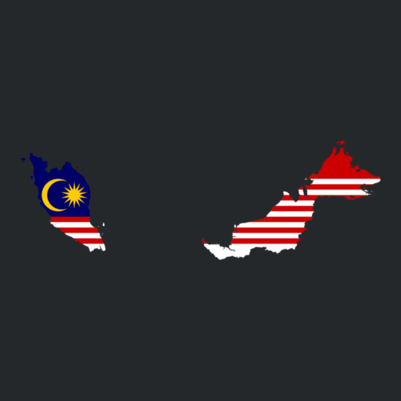 Flag Map Of Malaysia Crewneck Sweatshirt by SamaraMcCullou | Artistshot