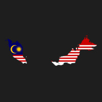 Flag Map Of Malaysia Classic T-shirt | Artistshot