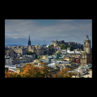 Edinburgh City Centre, Scotland Adjustable Cap | Artistshot