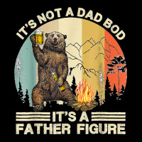 Funny Bear Camping It's Not A Dad Bod It's A Father Figure Pocket T-shirt | Artistshot