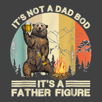 Funny Bear Camping It's Not A Dad Bod It's A Father Figure Vintage T-shirt | Artistshot