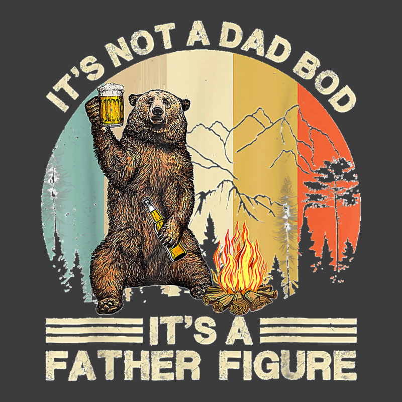 Funny Bear Camping It's Not A Dad Bod It's A Father Figure Men's Polo Shirt | Artistshot